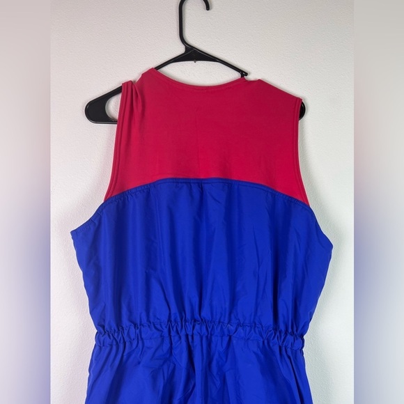 Patagonia Vintage Snowsuit Unisex Medium Waterproof Blue Red Adjustable Clasp - Picture 10 of 14